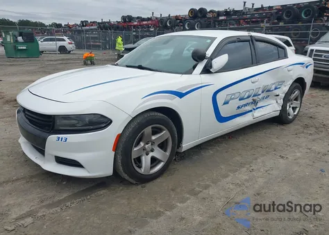 2019 Dodge Charger Police Rwd from USA, damaged, VIN 2C3CDXAT6KH688754